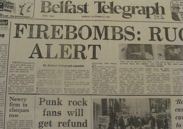 Belfast Telegraph on 21 October 1977