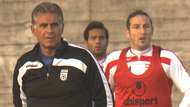 Iran head coach Carlos Queiroz