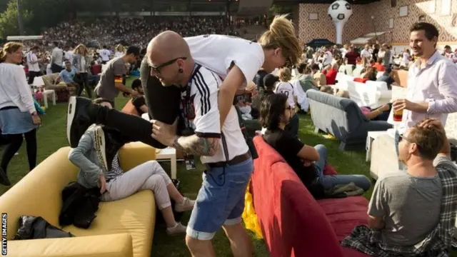 Germany fans in Berlin