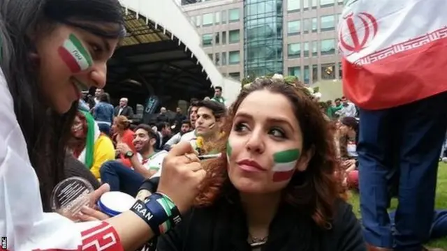 Iranian fans