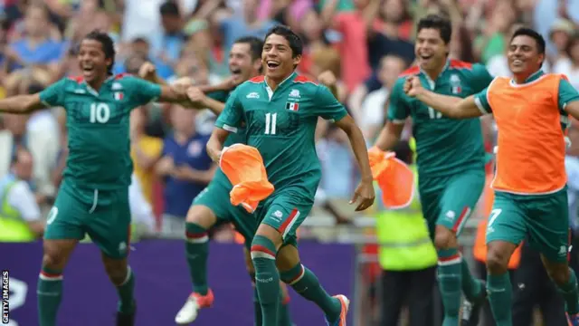 Mexico beat Brazil at London 2012