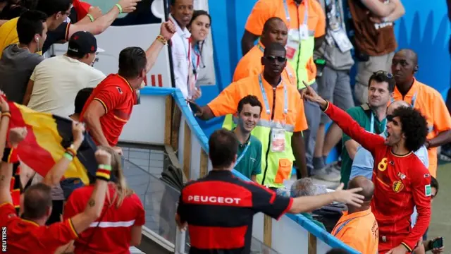 Belgium v Algeria - Marouane Fellaini