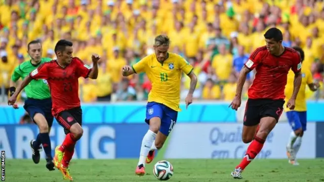 Neymar dribble