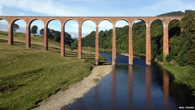 Leaderfoot Viaduct. Photo: Mal Young