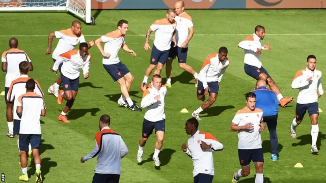 Netherlands training