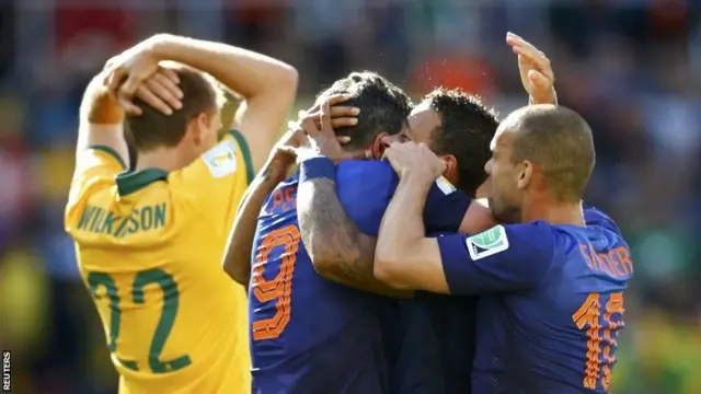 Netherlands celebrate