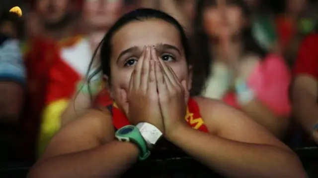 Spain fan