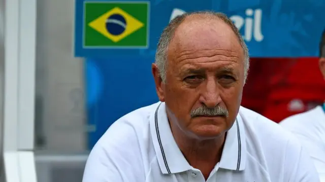 Brazil manager Luiz Felipe Scolari