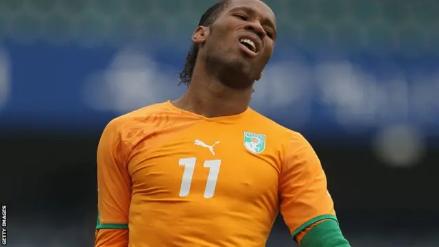 Ivory Coast forward Didier Drogba