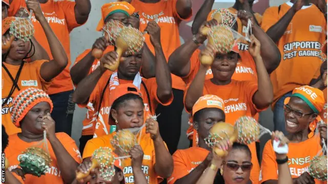 Ivory Coast fans