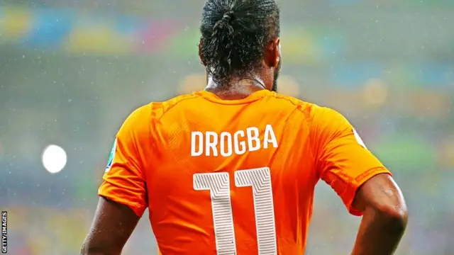 Didier Drogba of Ivory Coast