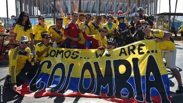 Colombia fans