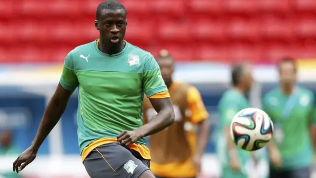 Manchester City and Ivory Coast captain Yaya Toure