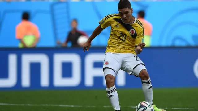 Juan Quintero scores Colombia's second