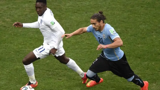 Danny Welbeck and Martin Caceres