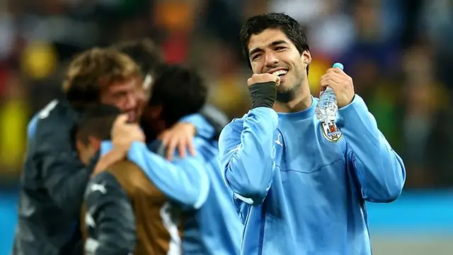 Uruguay striker Luis Suarez