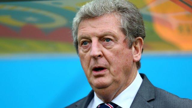 Hodgson on England defeat