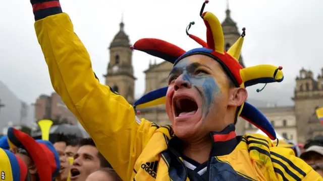 Colombia fans