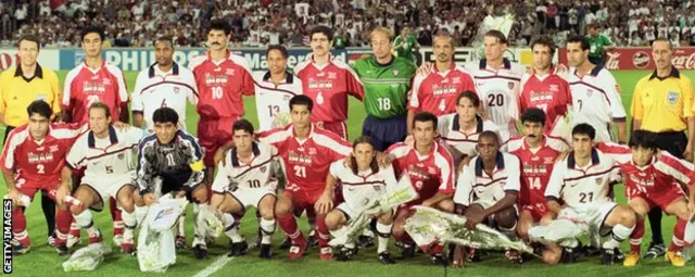 Iran v United States at the 1998 World Cup