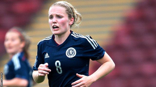 Scotland forward Kim Little