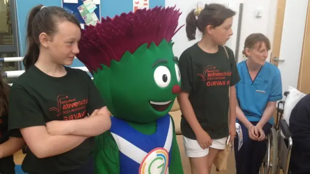 Clyde at Girvan hospital