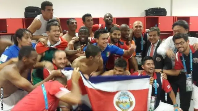 Costa Rica celebrate