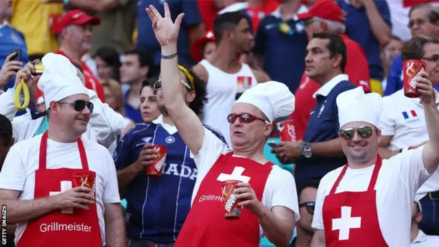 Switzerland fans