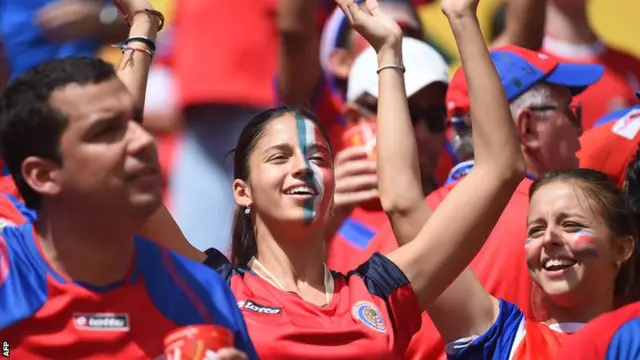 Costa Rica fans