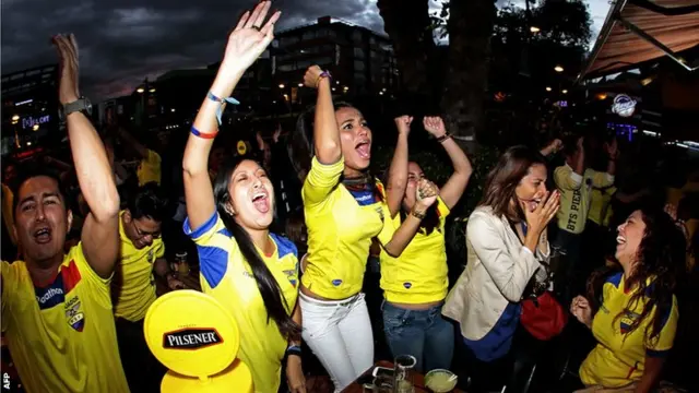 Ecuador fans