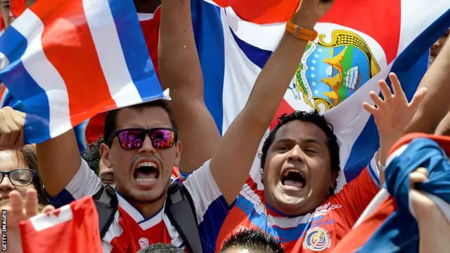 Costa Rica fans