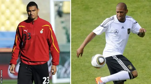 Jerome and Kevin Prince Boateng