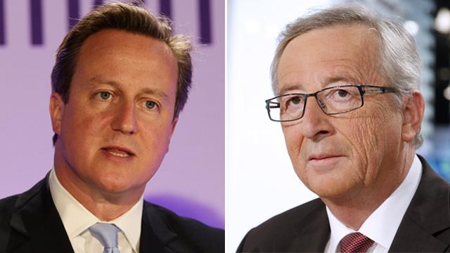 David Cameron & Jean-Claude Juncker