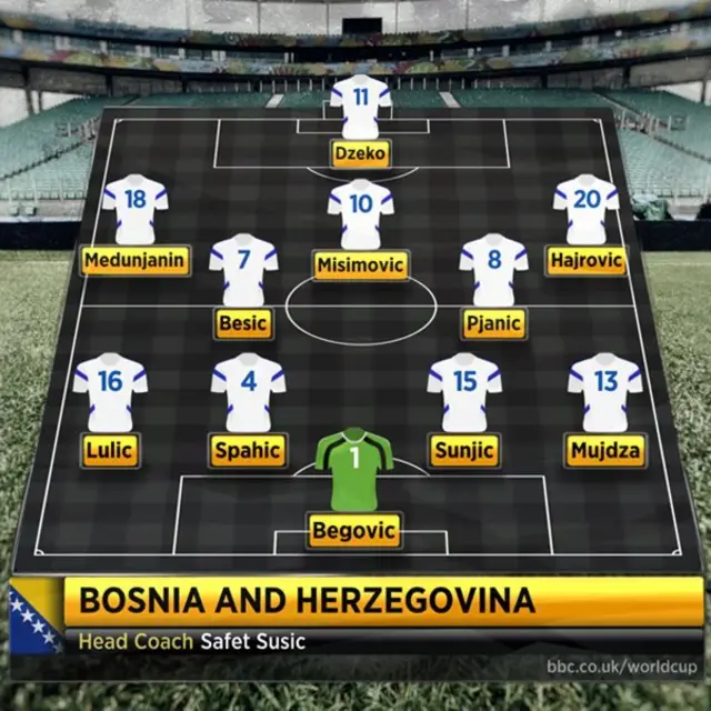 Bosnia team