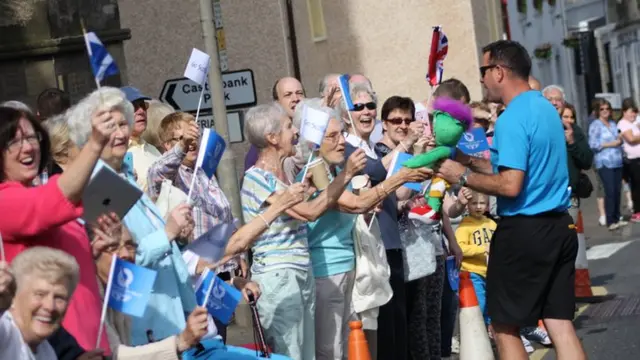 Baton in Lanark