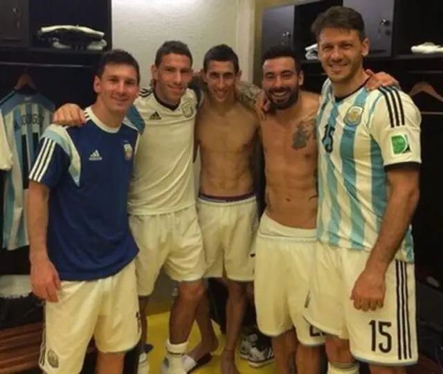 Argentina celebrate