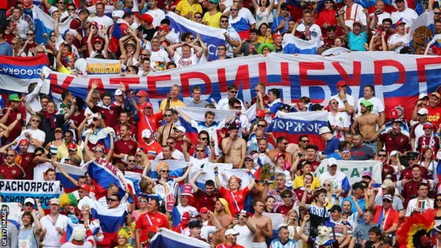 Russia fans