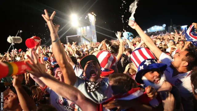 USA fans in Rio