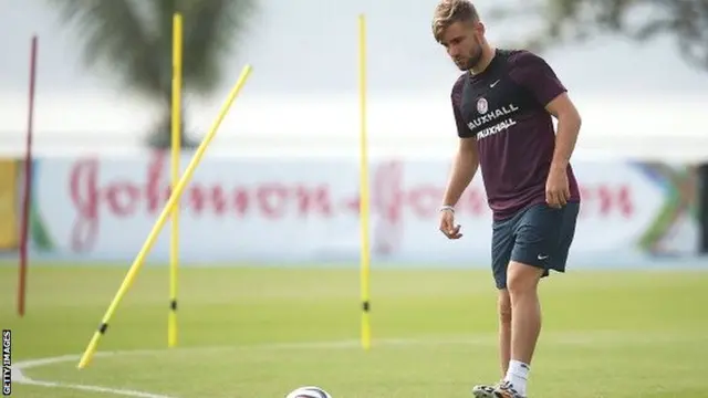 England defender Luke Shaw