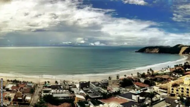 The beach at Natal