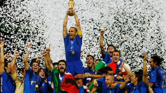 2006 world champions Italy