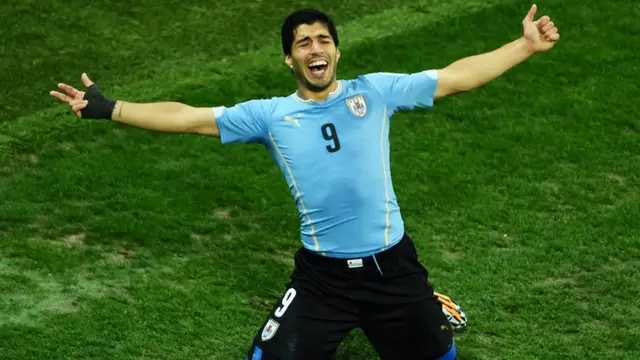 Uruguay striker Luis Suarez