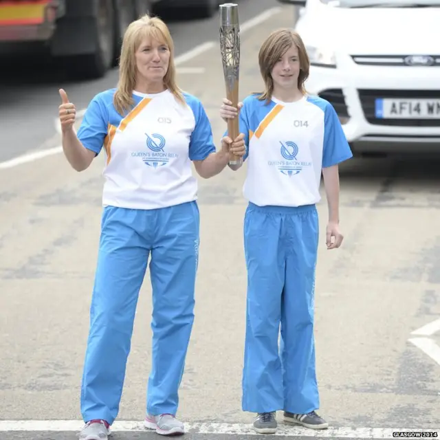 Anne-Marie Gavin with Katie Riddell