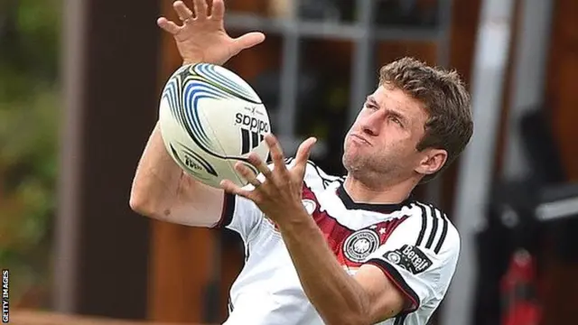 Germany forward Thomas Muller