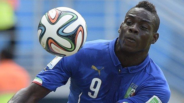 Mario Balotelli of Italy