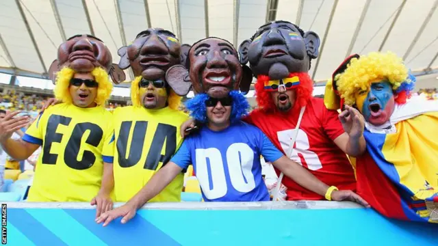 Ecuador fans