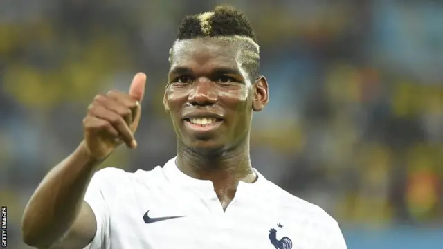 France midfielder Paul Pogba