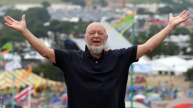 Michael Eavis at Glastonbury