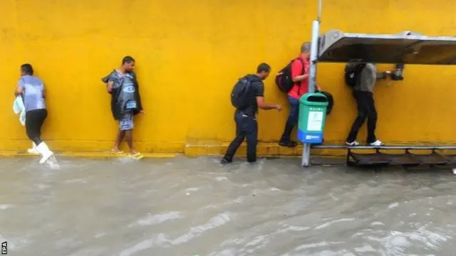 Rain in Recife