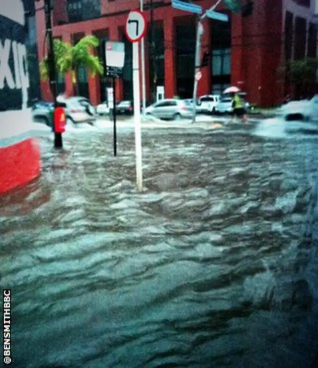 Recife rain