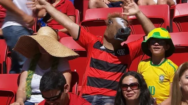 Fan at Portugal v Ghana